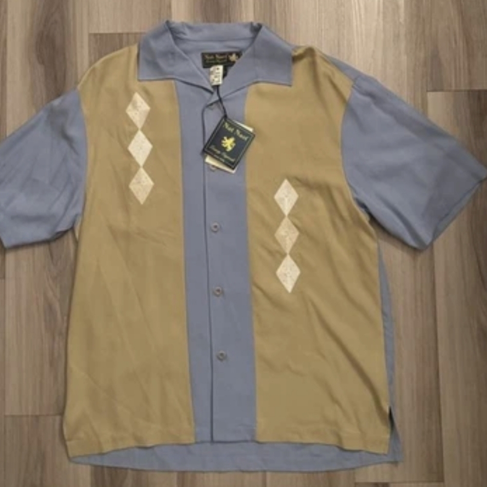 Men's Button Down Large